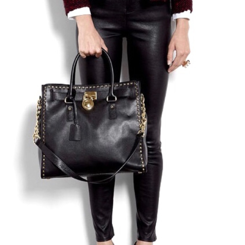 Michael Kors Whipped Hamilton Large Leather Tote